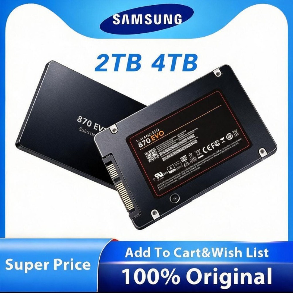Original SSD FOR Samsung 870EV - Samsung Ssd Evo 870 review and price