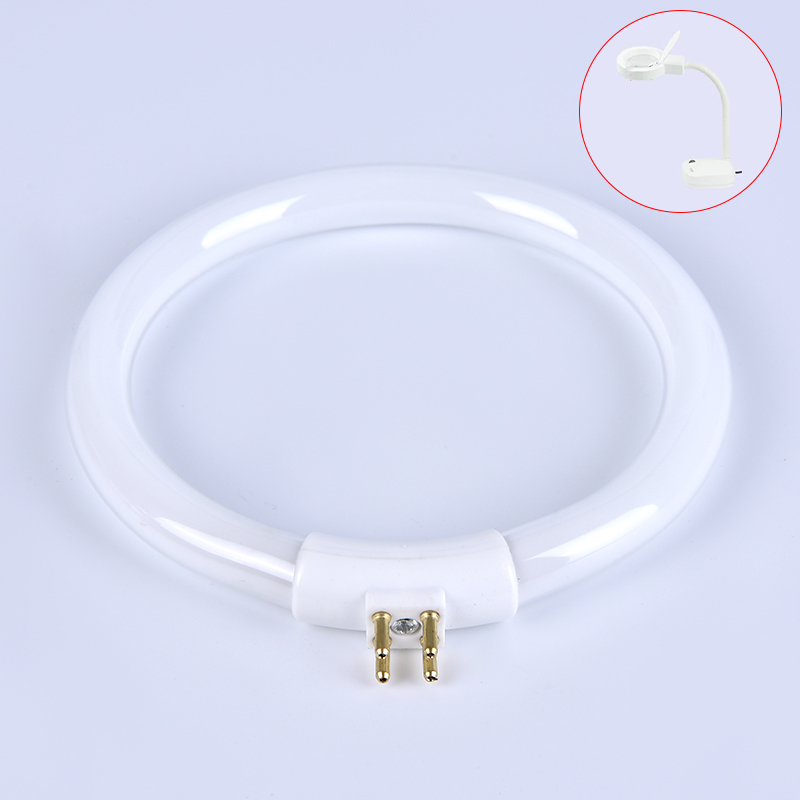 1pcs White Small Desk Round La - Ring Light Desk Small review and price