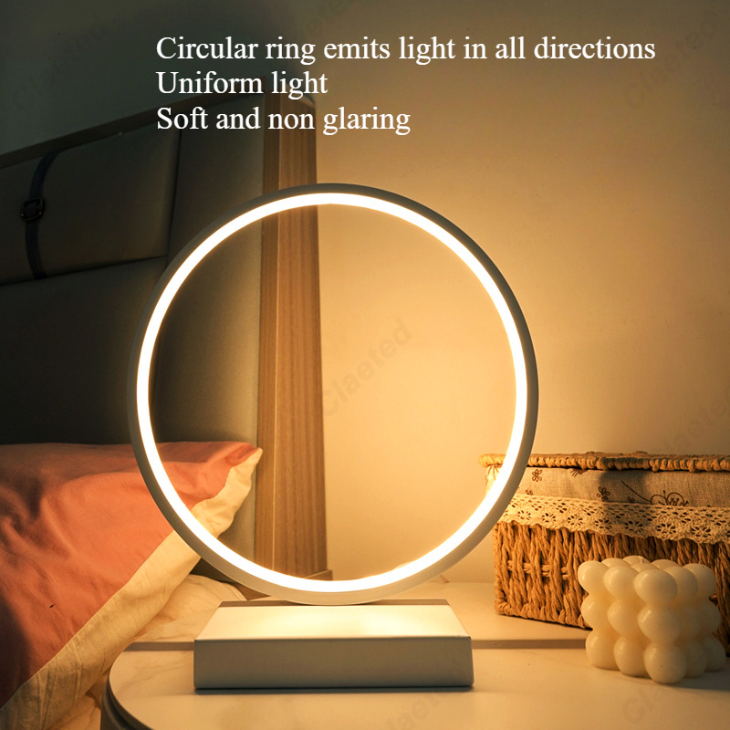 Creative and Minimalist LED St - Ring Light Desk Small review and price